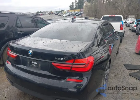 2019 BMW 750I из США, поврежденный, VIN WBA7F0C55KGM25273